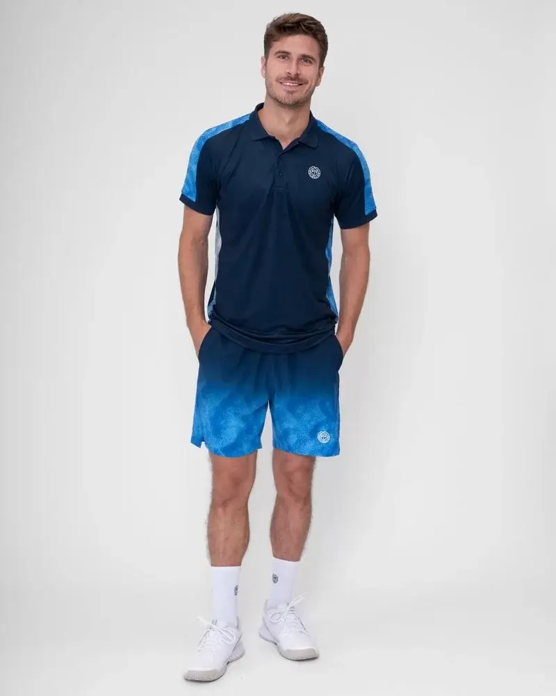 Bidi badu koszulka sportowa tenisowa męska Polo Beach Spirit - granatowa - zdjęcie 5