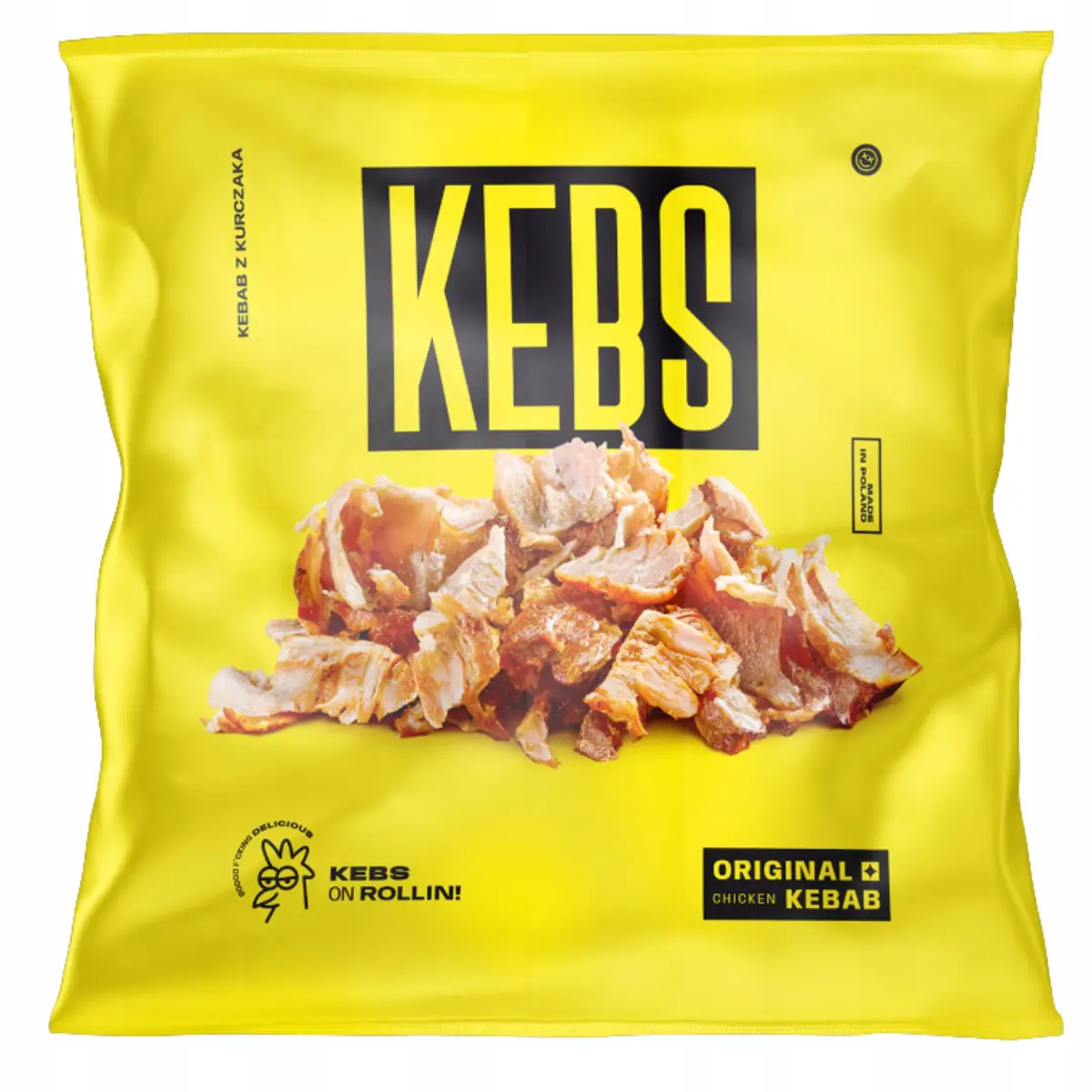 KEBAB Kebs On Rollin 155 g Mięso z uda kurczaka w 100 g produktu ! 4x650 g - zdjęcie 2
