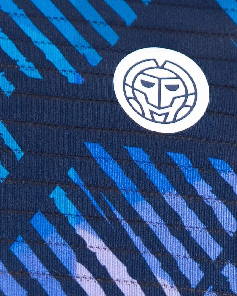 Bidi badu koszulka sportowa tenisowa męska Decoration - granatowa XL - zdjęcie 3
