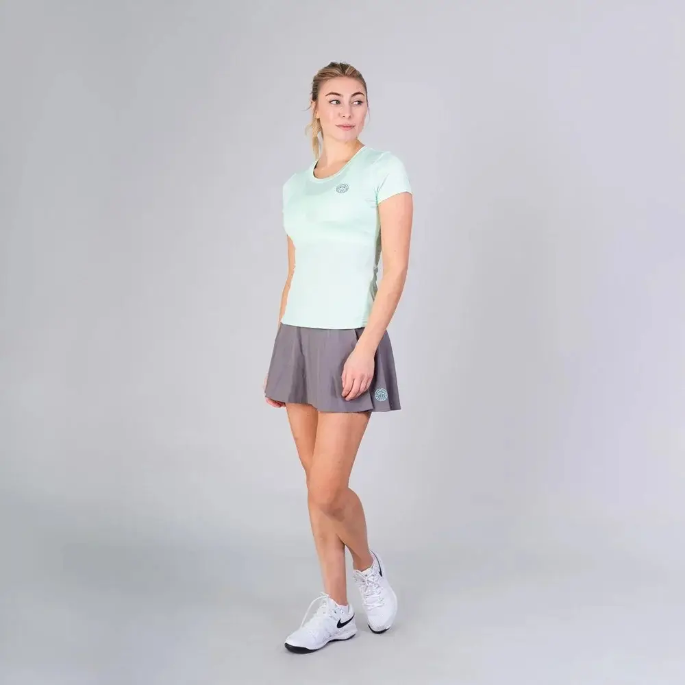 Bidi badu koszulka tenisowa sportowa damska - Eve miętowa - produkt Fundacji Fun and Drive Dzieciom