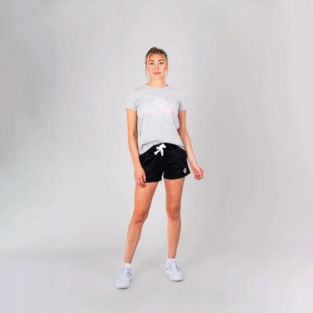 Bidi badu koszulka tenisowa sportowa damska - Lamia szara - produkt Fundacji Fun and Drive Dzieciom