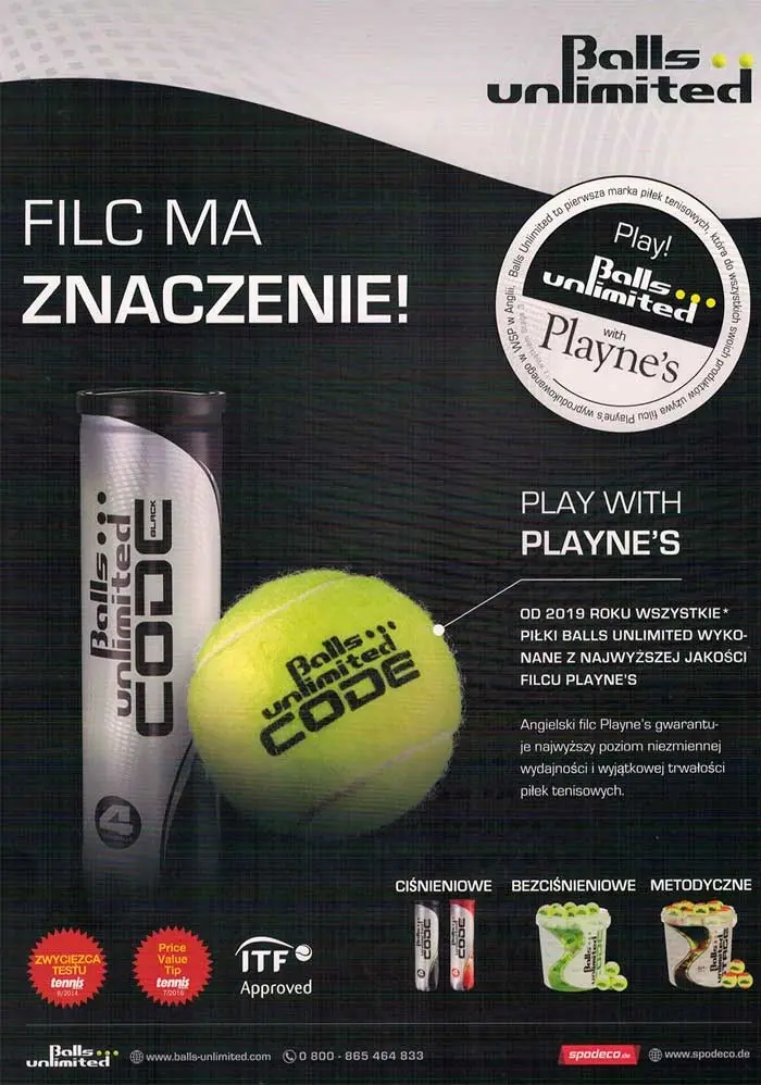 Piłki tenisowe ciśnieniowe Balls Unlimited Black Code - puszka piłek 4B - zdjęcie 6