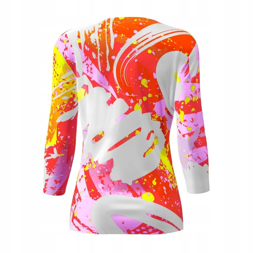 Bidi badu koszulka tenisowa sportowa damska Wild Arts Longsleeve biała- M - zdjęcie 2