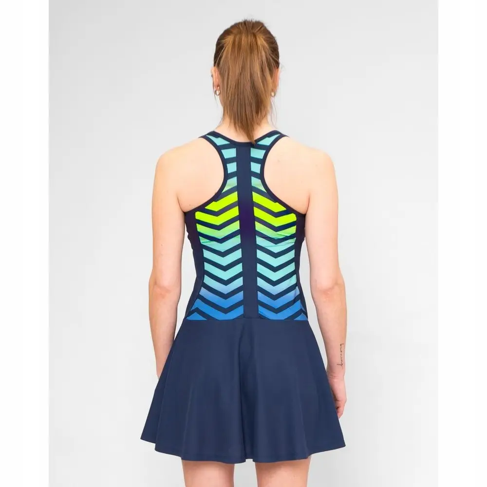 Bidi Badu sukienka SPORTOWA tenisowa Grafic - dark blue, mixed L - zdjęcie 2