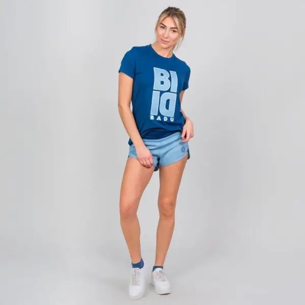 Bidi Badu koszulka damska sportowa tenisowa Carsta - granatowa L - produkt Fundacji Fun and Drive Dzieciom