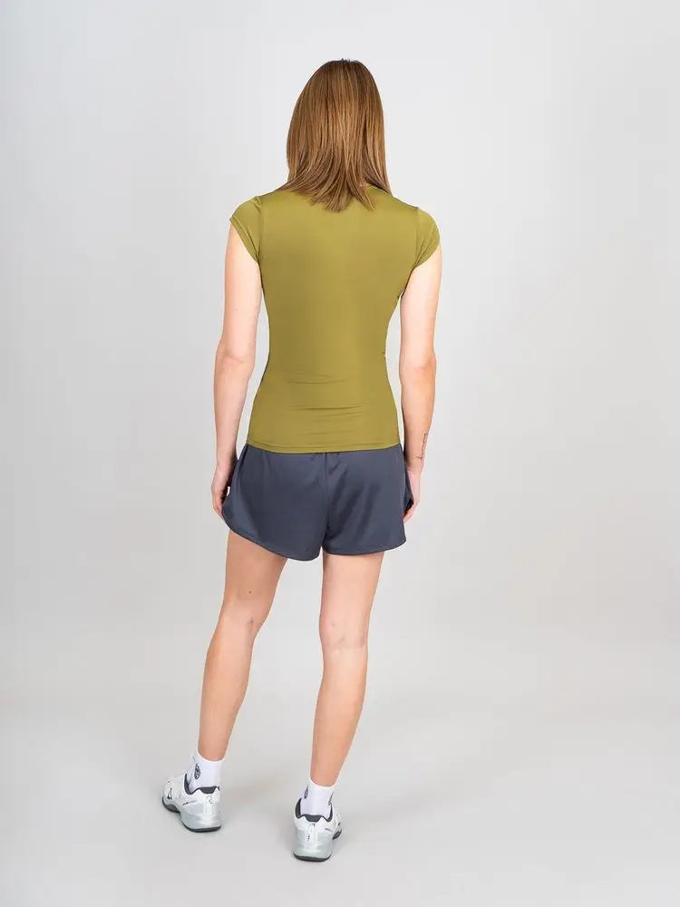 Bidi Badu Pure Wild koszulka damska Bella 2.0 - olive S - zdjęcie 3
