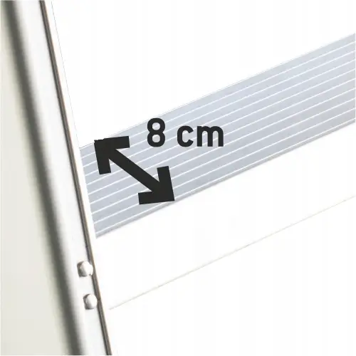 Drabina aluminiowa składana domowa Faraone 3,10 m 1 x 5 do 150 kg LADY5 - zdjęcie 6