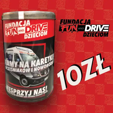 Cegiełka 10zł Fundacja FunandDrive Dzieciom
