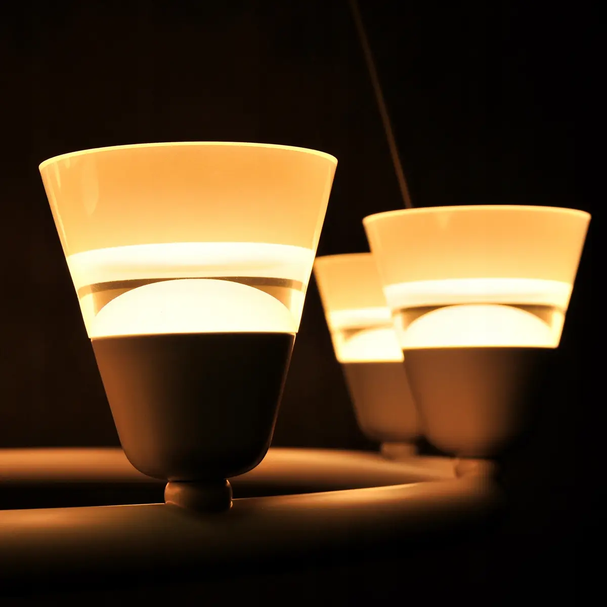 Lampa Wisząca Sufitowa LED Żyrandol Oprawa Natynkowa LED 30W biała - zdjęcie 4