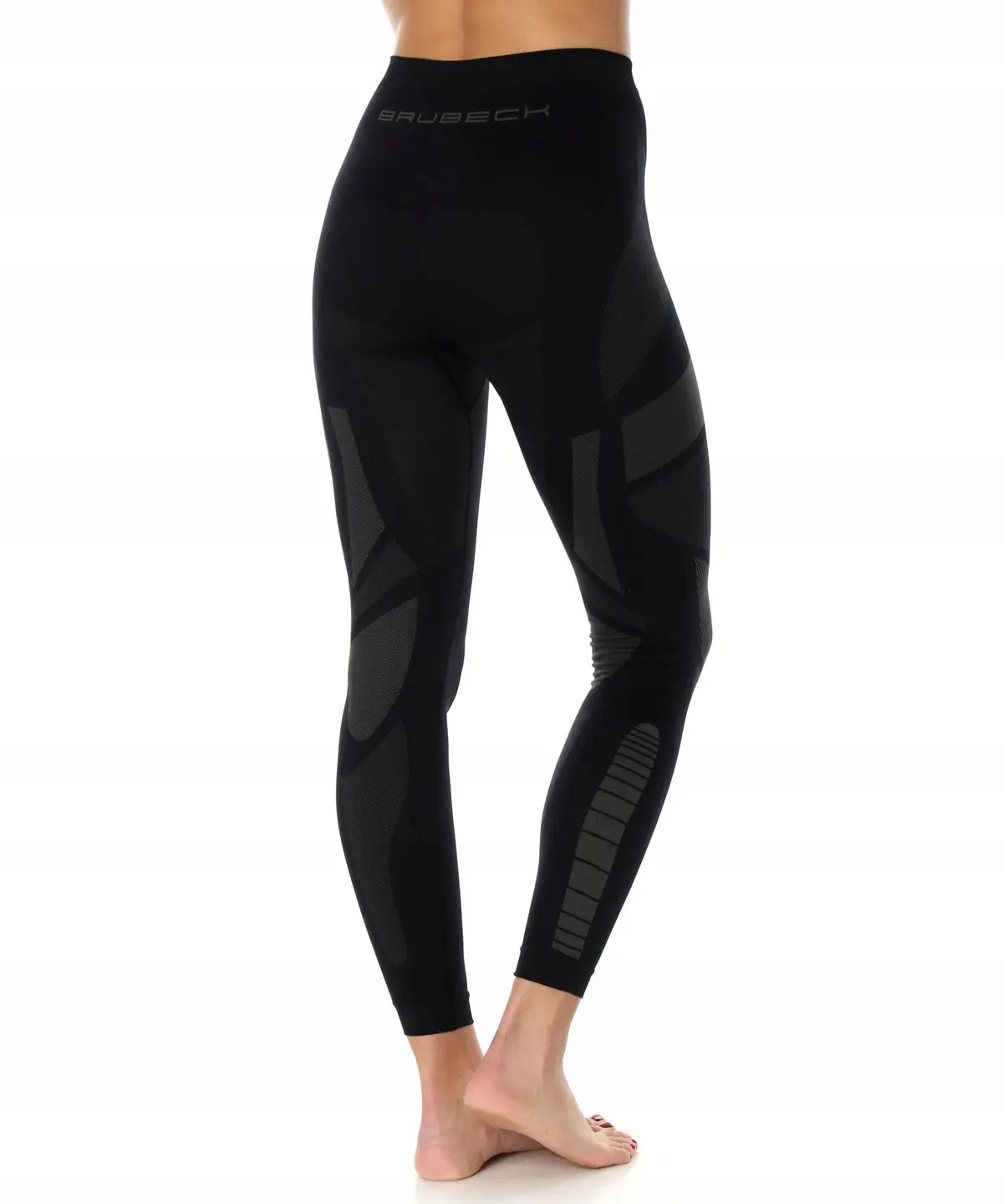 Brubeck DRY termoaktywne legginsy z długą nogawką czarne M FunAndDrive - zdjęcie 2