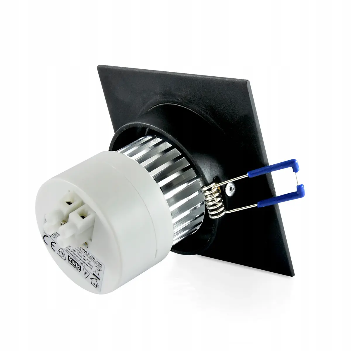 Oprawka podtynkowa LED 6W kwadratowa 6400K IP40 500lm - zdjęcie 2