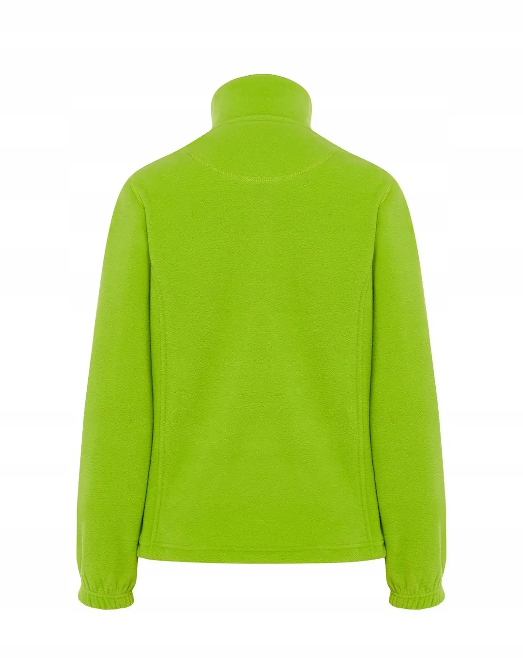 Bluza z polaru rozpinana - limonkowa zielony M - zdjęcie 2