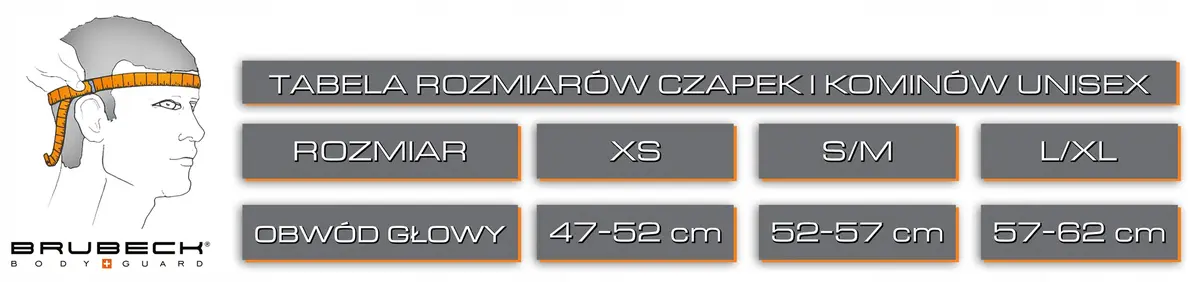 Komin termoaktywny unisex BRUBECK merino wool L/XL malinowy - zdjęcie 5