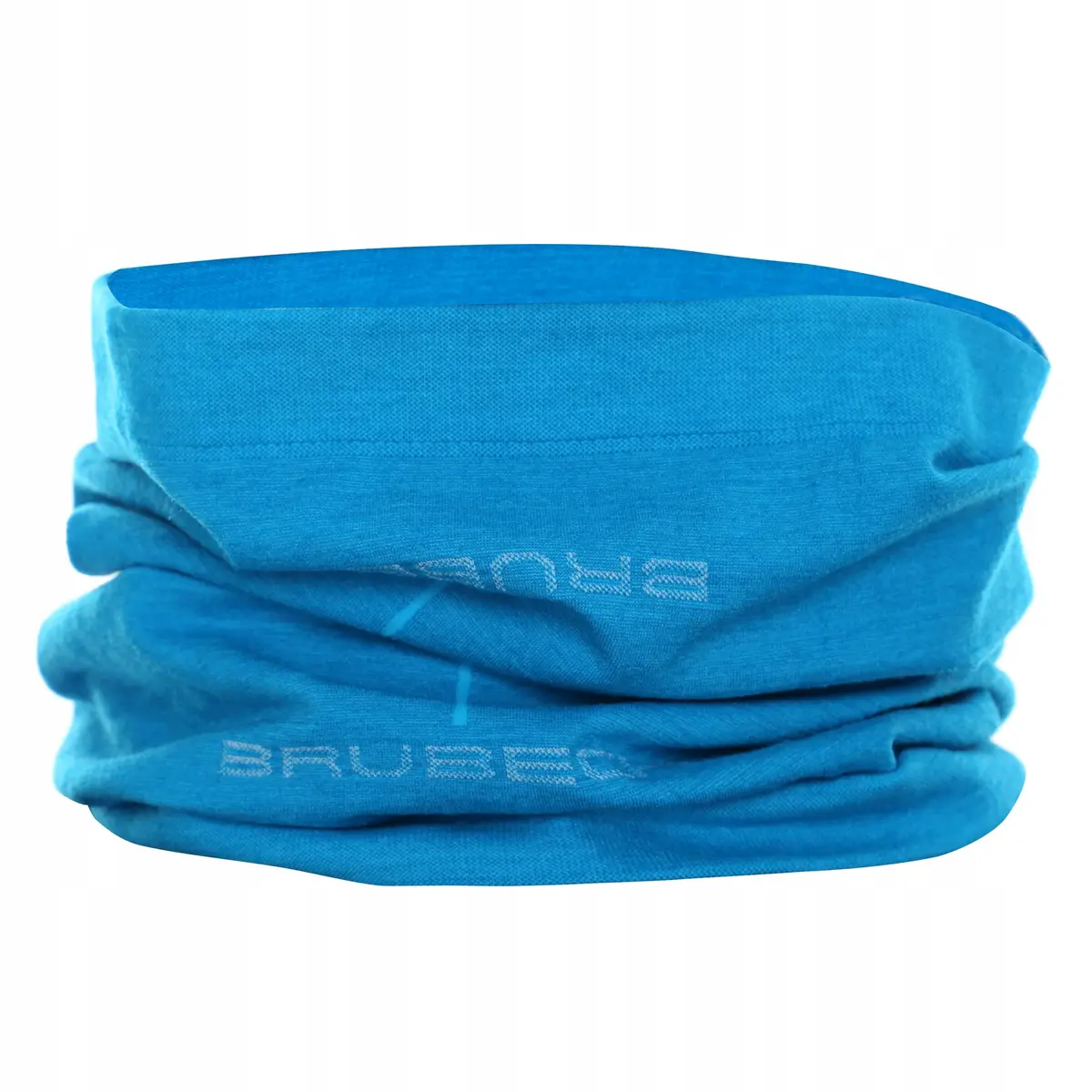 Komin termoaktywny zimowy unisex BRUBECK merino wool L/XL błękitny - zdjęcie 2