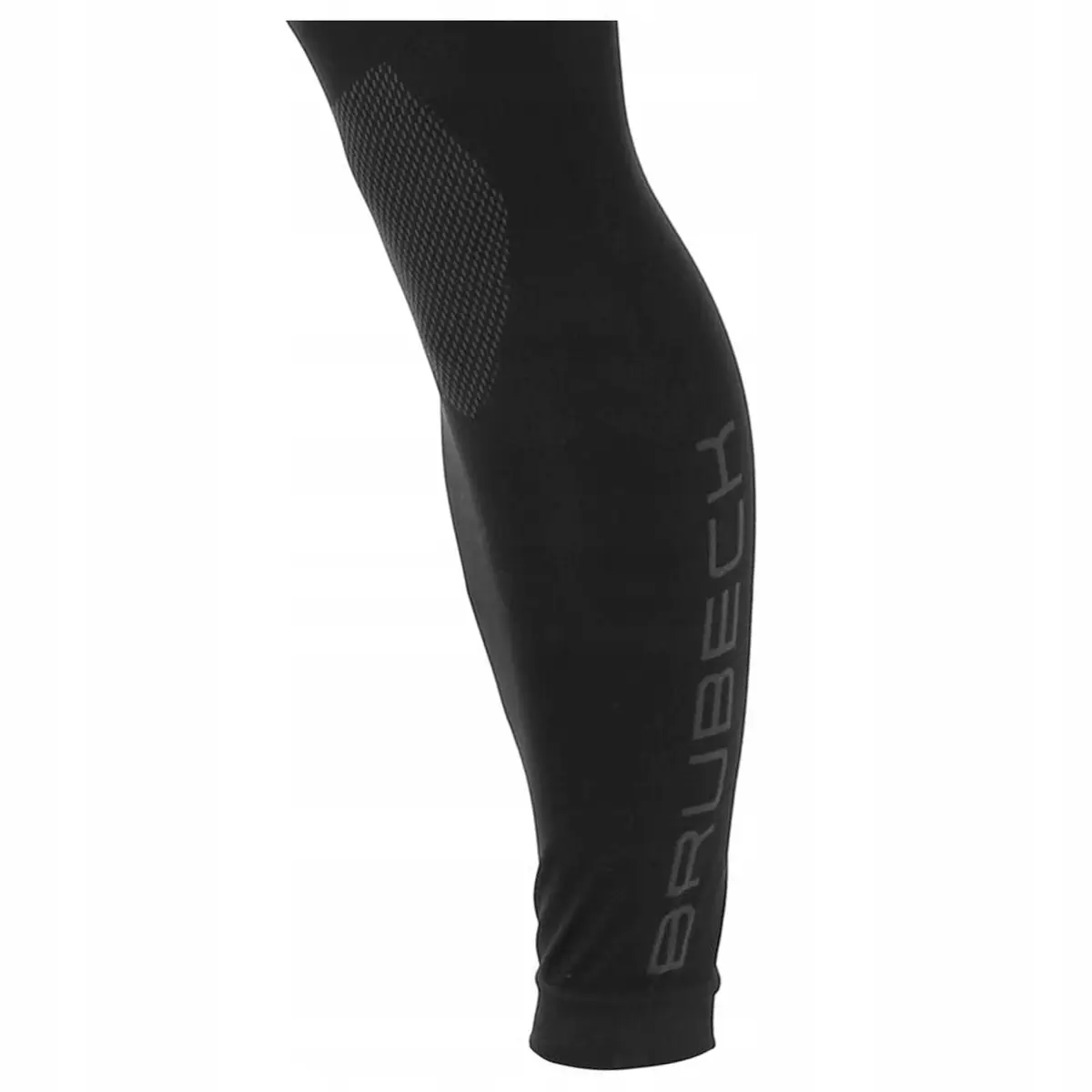 Legginsy męskie termoaktywne DRY BRUBECK bezszwowe czarny/grafit rozmiar L - zdjęcie 6