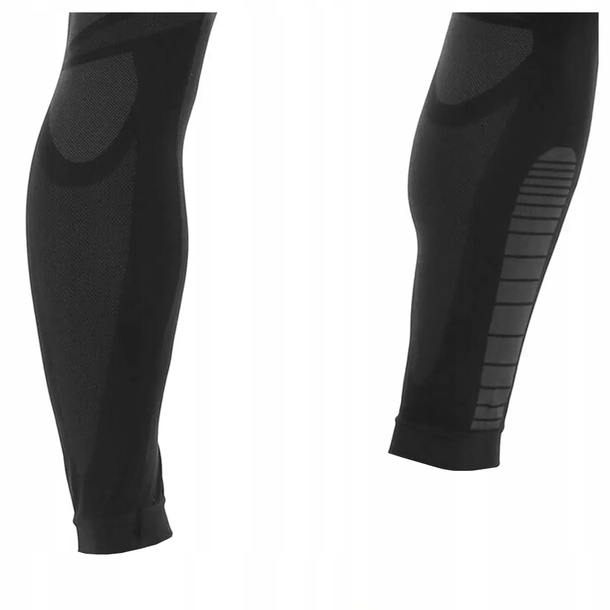 Legginsy męskie termoaktywne DRY BRUBECK bezszwowe czarny/grafit rozmiar L - zdjęcie 7