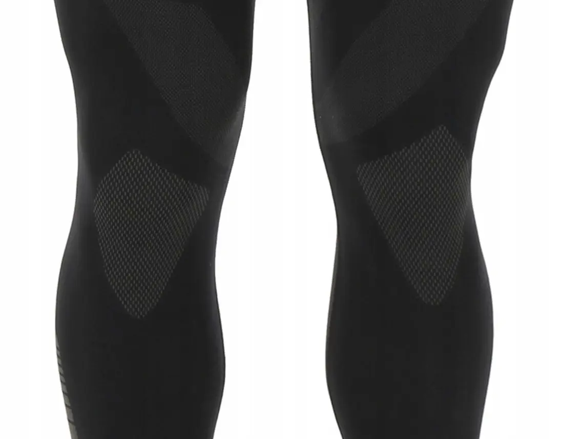 Legginsy męskie termoaktywne DRY BRUBECK bezszwowe czarny/grafit - zdjęcie 4