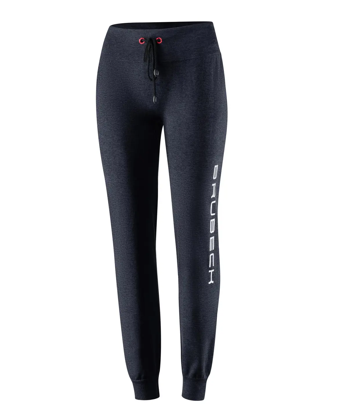 Damskie spodnie dresowe BRUBECK FUSION sportowe treningowe czarne - produkt Fundacji Fun and Drive Dzieciom