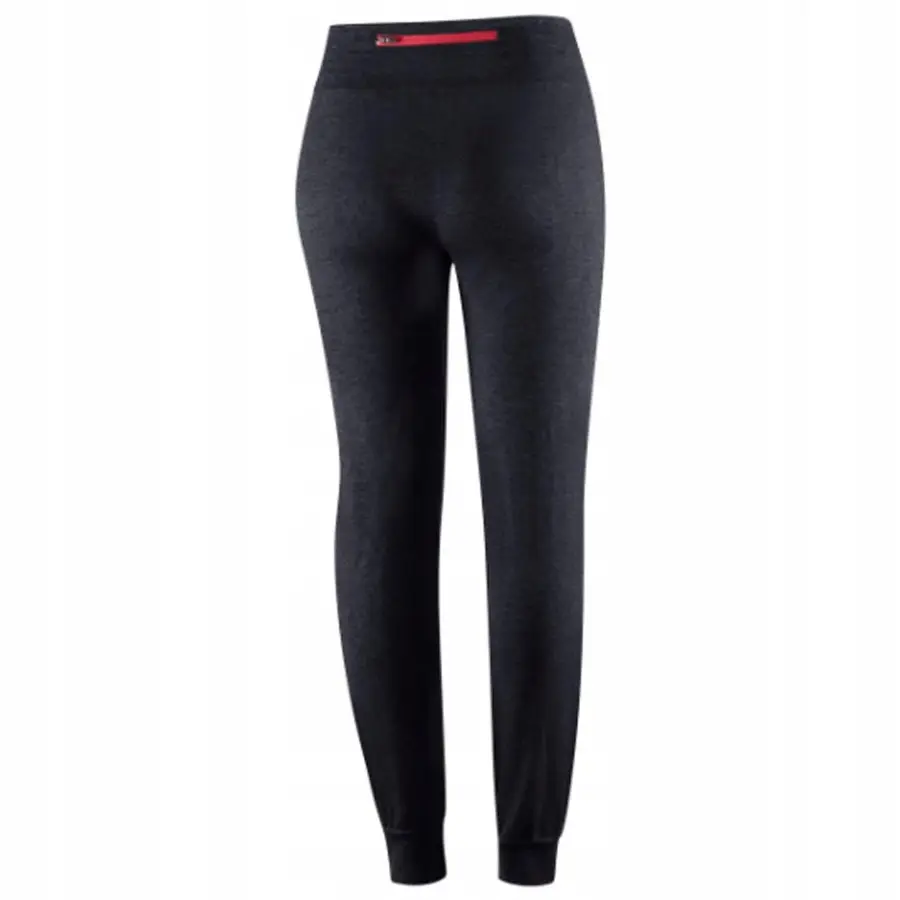 Damskie spodnie dresowe BRUBECK FUSION sportowe treningowe czarne - zdjęcie 2