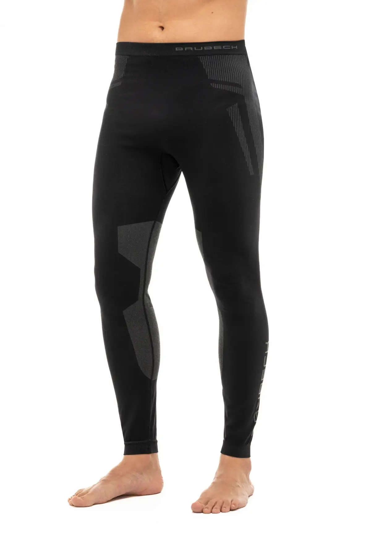 Brubeck DRY termoaktywne legginsy z długą nogawką czarne L FunAndDrive - zdjęcie 6