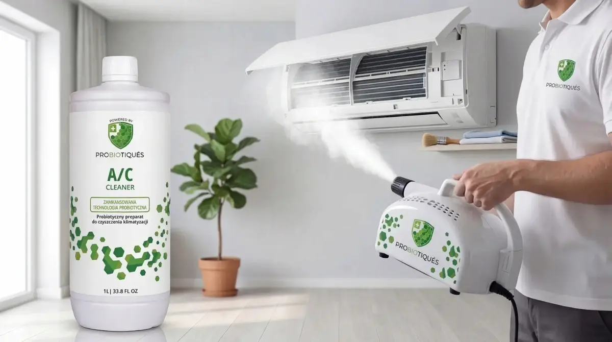 Preparat do czyszczenia klimatyzacji 1l A/C Cleaner INVENTEQ - zdjęcie 3