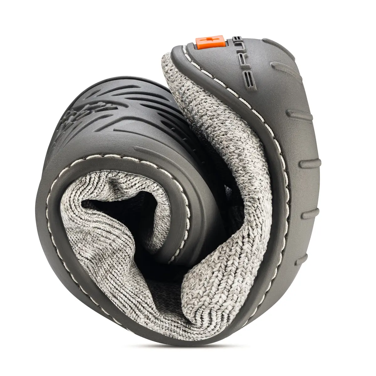 Damskie buty sportowe BAREFOOT MERINO BRUBECK jasnoszare/grafitowe - zdjęcie 3
