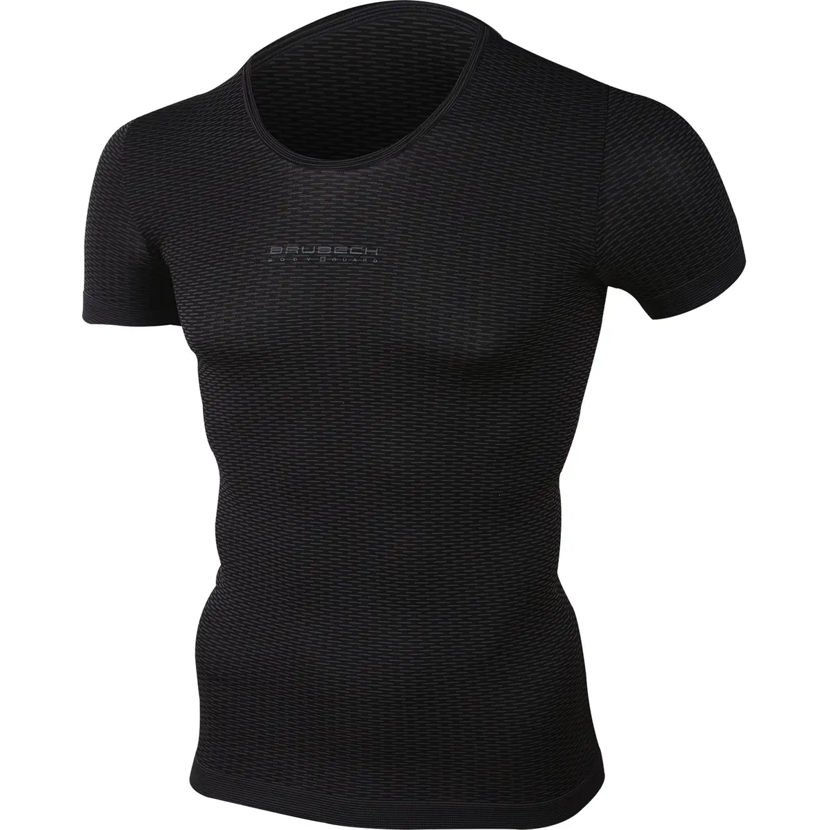 Sportowa koszulka z krótkim rękawem unisex Base Layer BRUBECK grafit - produkt Fundacji Fun and Drive Dzieciom