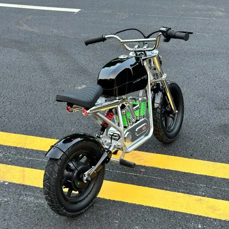 Motocykl elektryczny dla nastolatków Hyper Gogo S9 czarny 36V 500W - zdjęcie 4