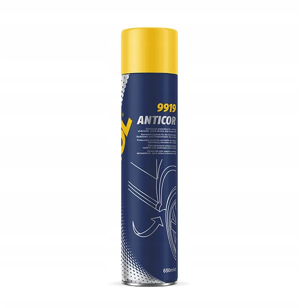 MANNOL ANTICOR SCHWARZ 650ML środek antykorozyjny - zdjęcie 2