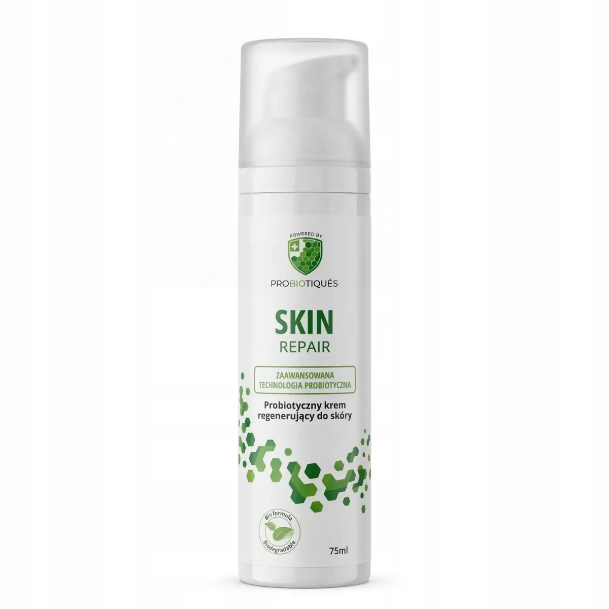 Krem regenerujący do twarzy z probiotykami 75 ml Skin Repair INVENTEQ - produkt Fundacji Fun and Drive Dzieciom