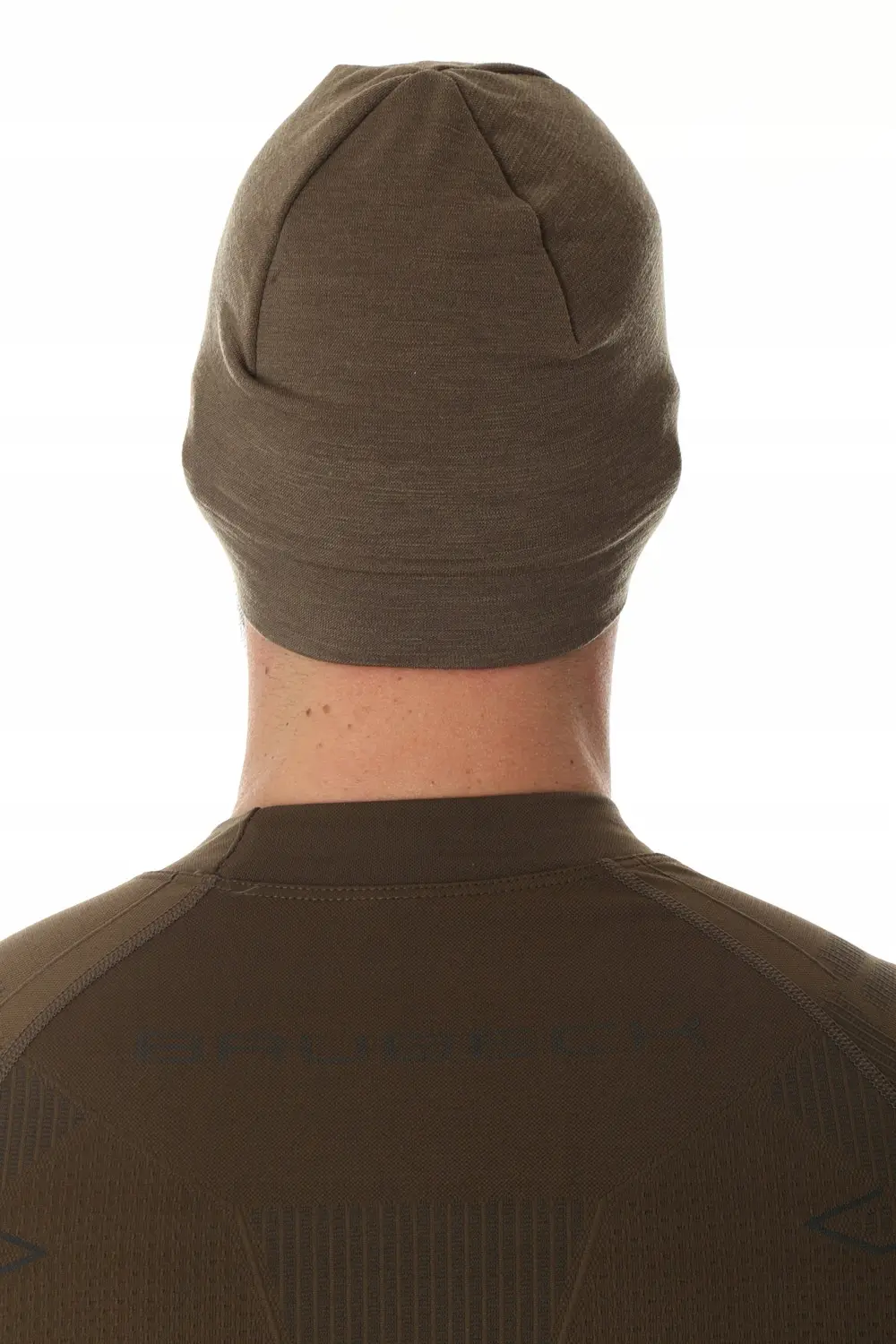 Czapka wełniana dwuwarstwowa RANGER WOOL BRUBECK khaki rozmiar S/M - zdjęcie 2
