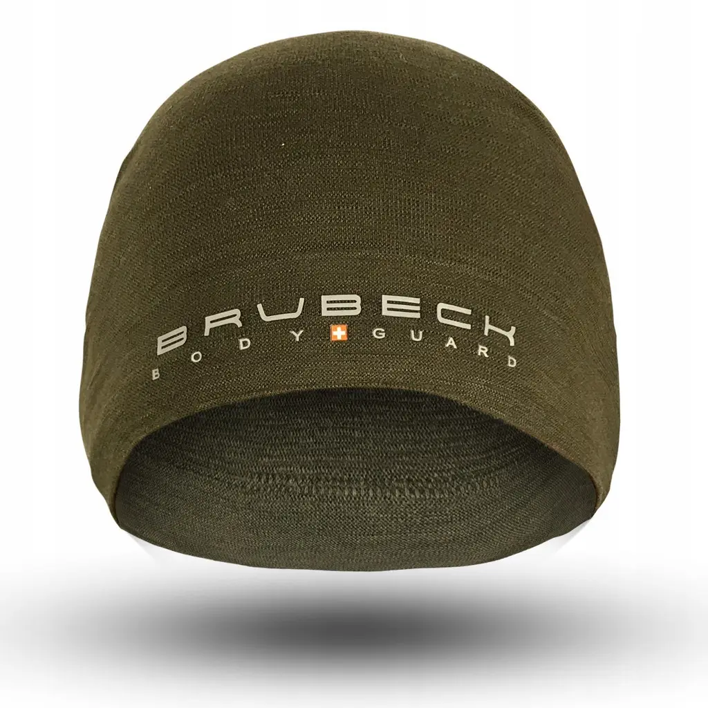 Czapka wełniana dwuwarstwowa RANGER WOOL BRUBECK khaki rozmiar S/M - zdjęcie 5