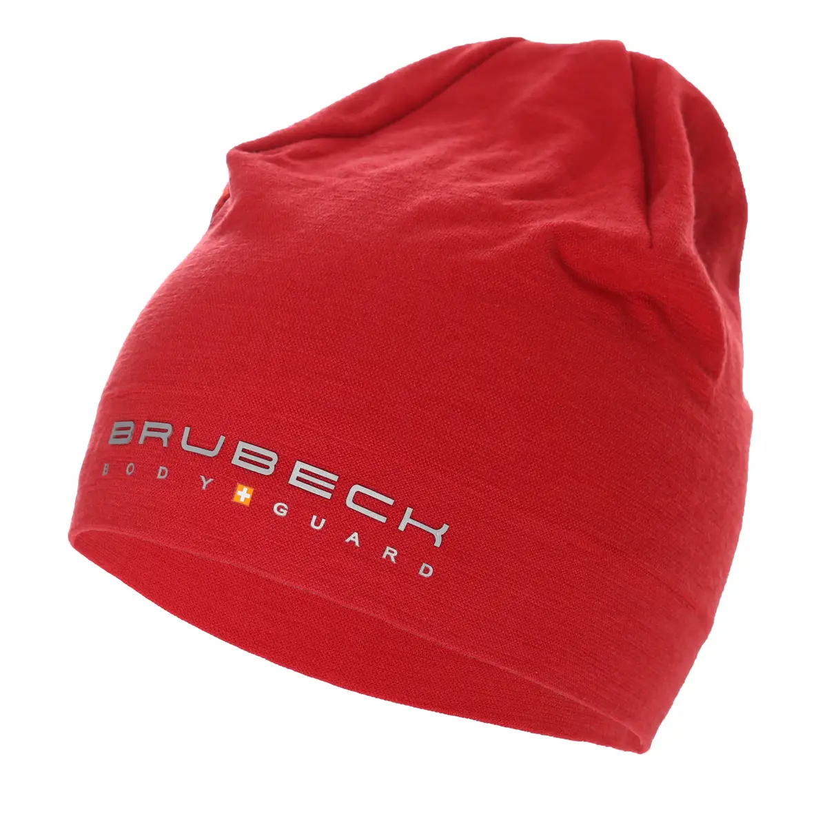 Czapka wełniana dwuwarstwowa unisex EXTREME WOOL BRUBECK burgundowy S/M - produkt Fundacji Fun and Drive Dzieciom