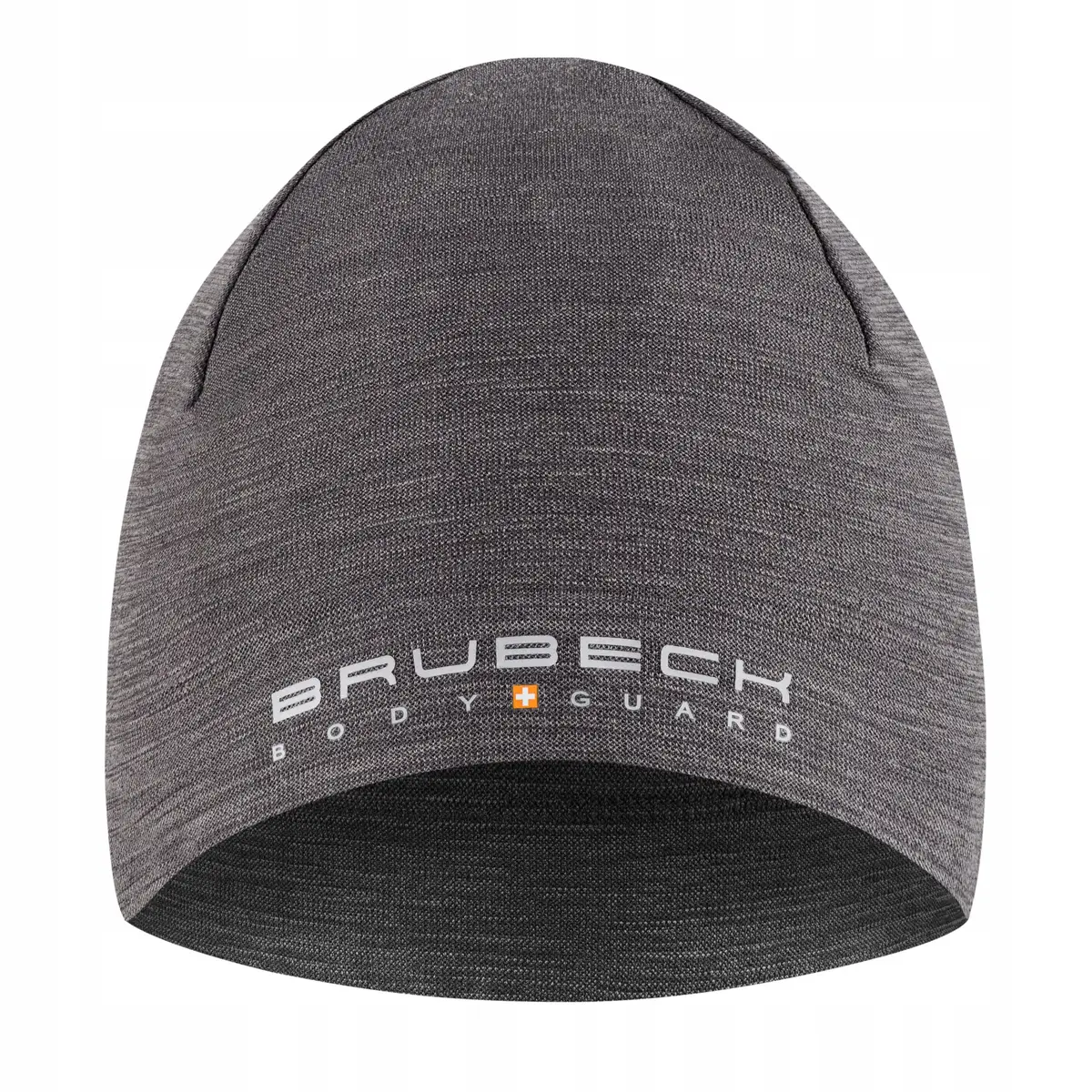 Czapka wełniana dwuwarstwowa unisex EXTREME WOOL BRUBECK stalowy S/M - produkt Fundacji Fun and Drive Dzieciom