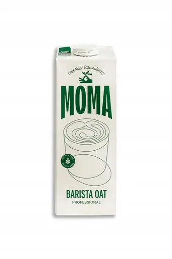 MOMA moya Barista Oat napój owsiany Professional 1L - produkt Fundacji Fun and Drive Dzieciom