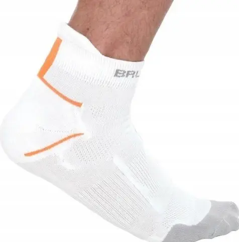 Skarpety męskie bawełniane bezszwowe Running Light BRUBECK białe L/42-44 - zdjęcie 7