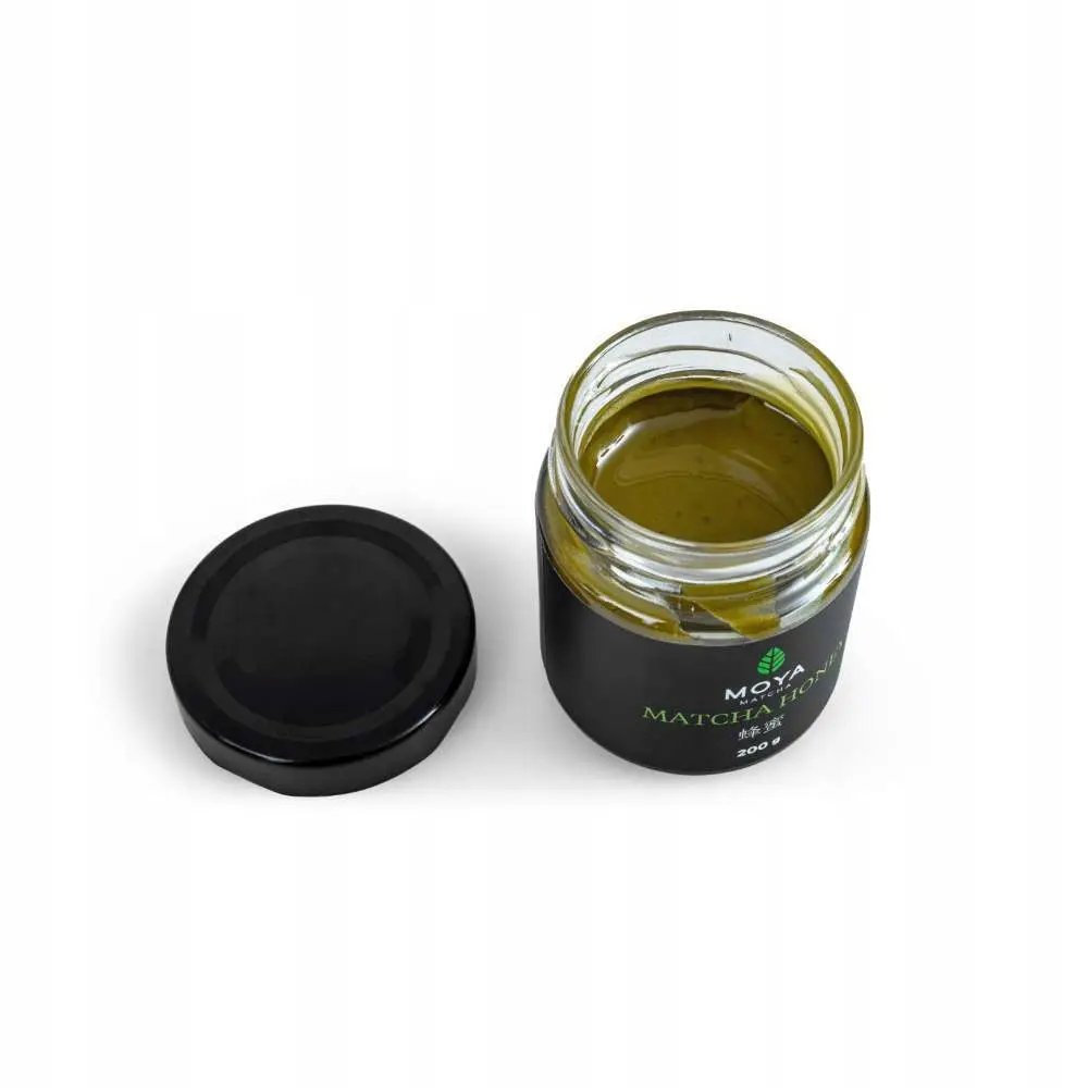 Miód wielokwiatowy z matchą organiczny miód Moya Matcha 200g - zdjęcie 7