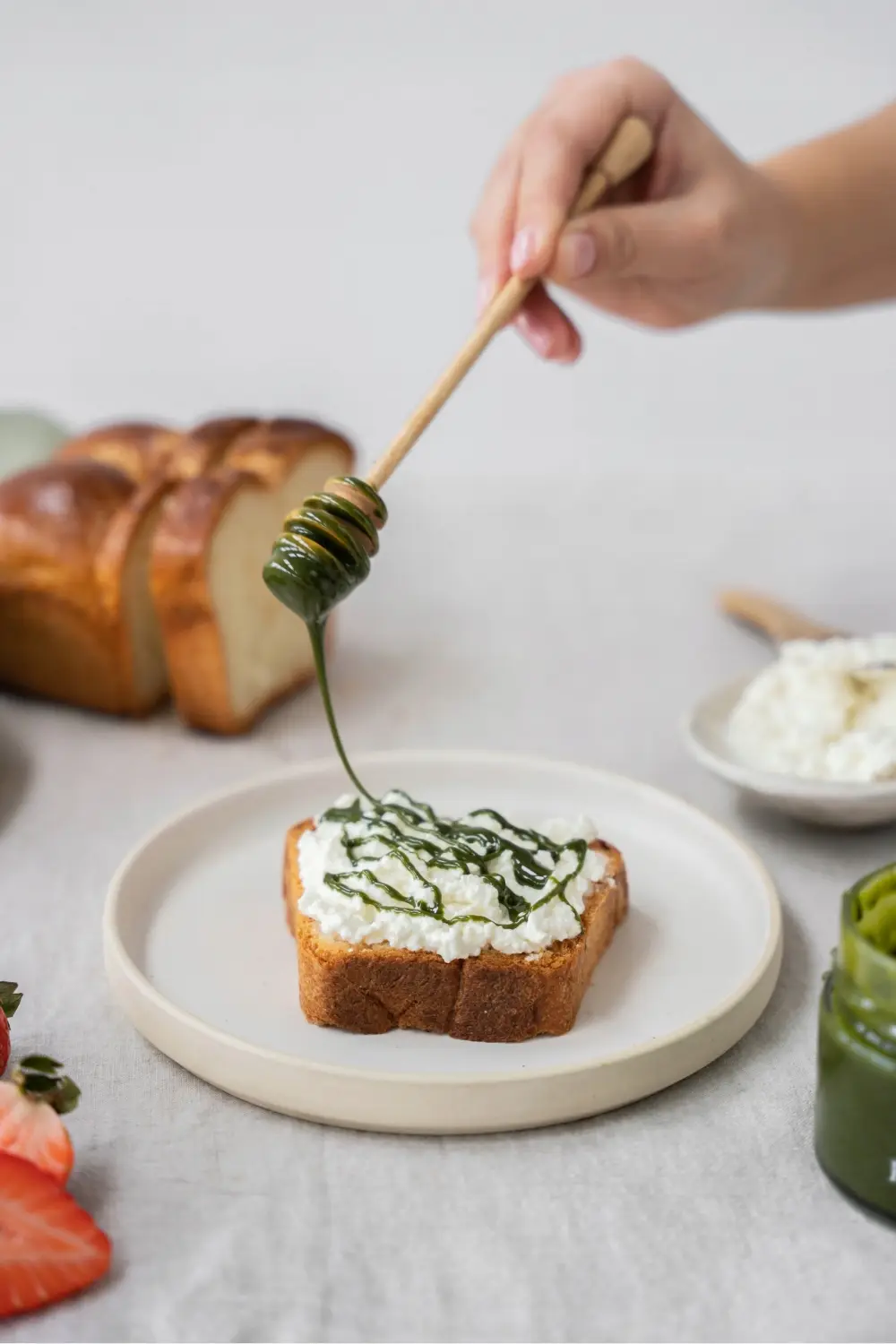 Miód wielokwiatowy z matchą organiczny miód Moya Matcha 200g - zdjęcie 8