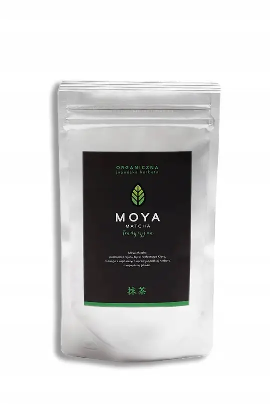 MOYA MATCHA Tradycyjna Organiczna japońska herbata BIO MATCHA 250 g - produkt Fundacji Fun and Drive Dzieciom