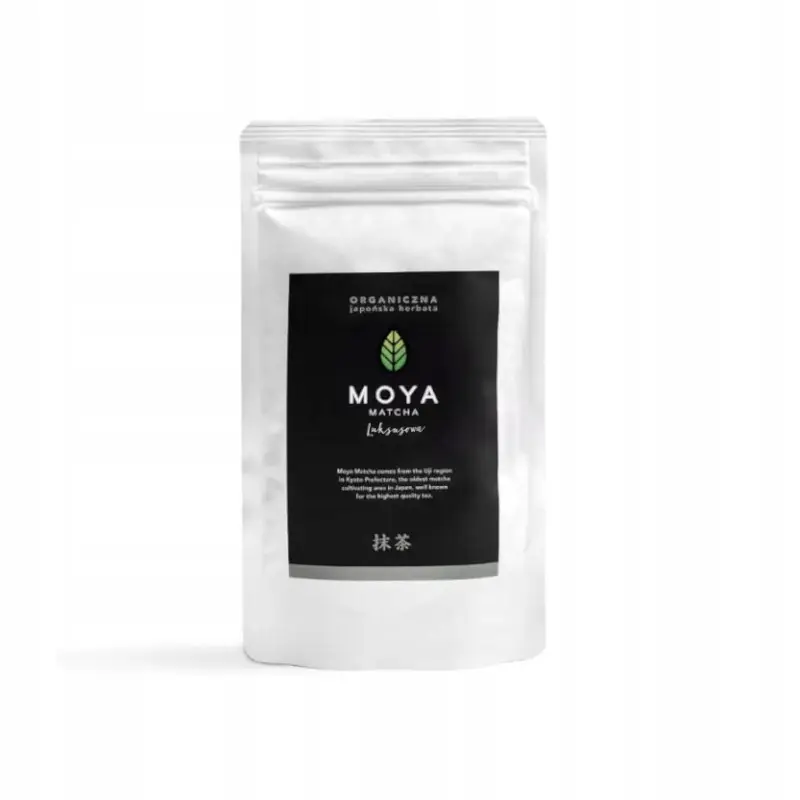 Moya Matcha Luksusowa ceremonialna japońska zielona herbata BIO 100g - produkt Fundacji Fun and Drive Dzieciom