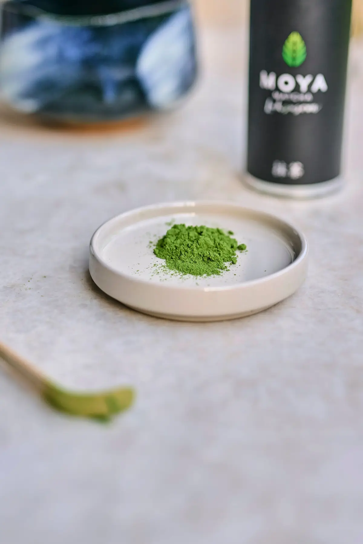 Moya Matcha Luksusowa ceremonialna japońska zielona herbata BIO 100g - zdjęcie 6