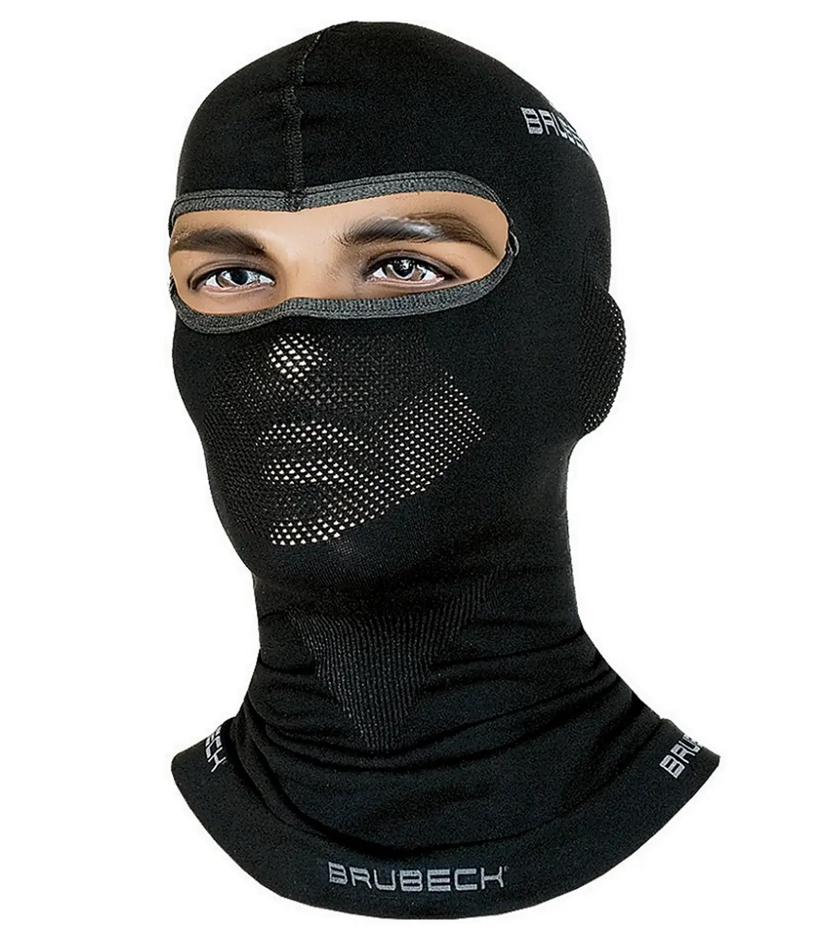 Kominiarka motocyklowa termoaktywna unisex brubeck czarna rozmiar L/XL - zdjęcie 5