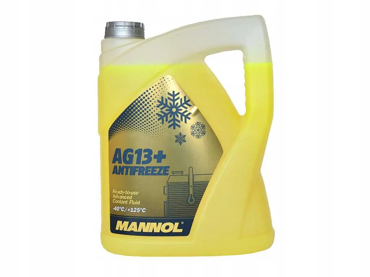 Płyn chłodniczy Mannol AG13+ żółty 5L -40C 4014 - produkt Fundacji Fun and Drive Dzieciom