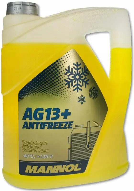 Płyn chłodniczy Mannol AG13+ żółty 5L -40C 4014 - zdjęcie 2