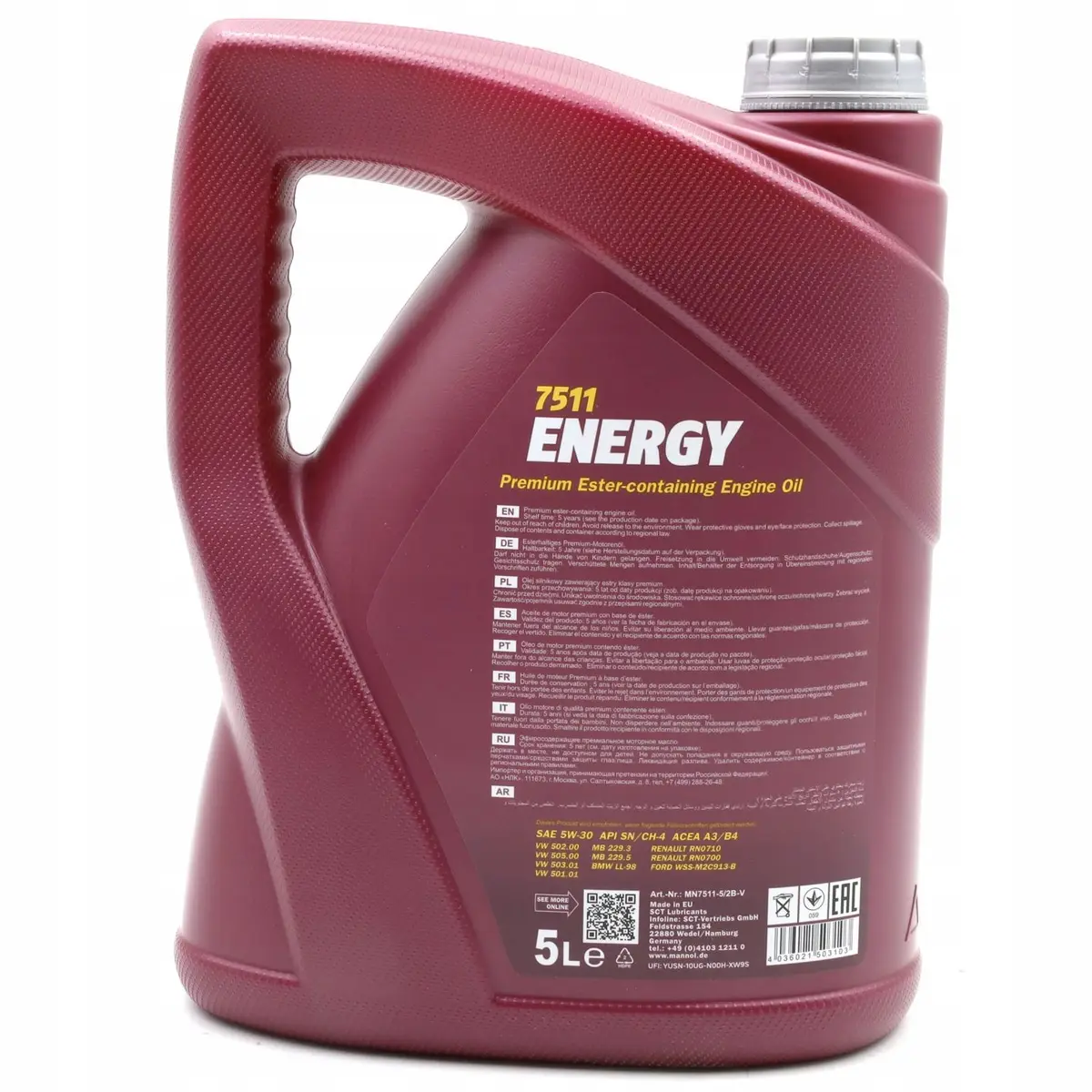 Mannol MANNOL 5W30 Energy Premium 5 l 5W-30 - zdjęcie 2