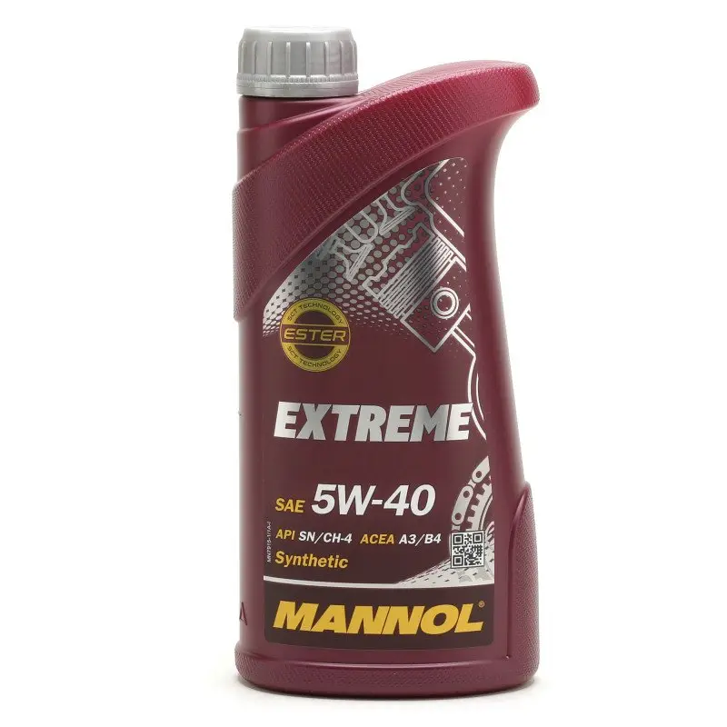 Olej silnikowy syntetyczny MANNOL 5W40 EXTREME 1l - produkt Fundacji Fun and Drive Dzieciom