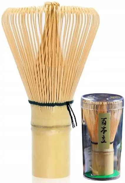 MOYA MATCHA Chasen miotełka z jasnego bambusa do matchy - zdjęcie 11