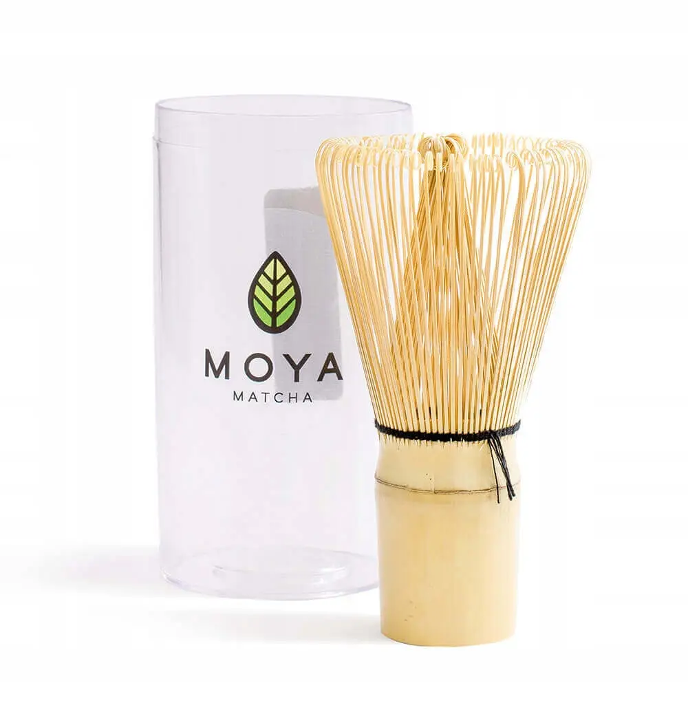MOYA MATCHA Chasen miotełka z jasnego bambusa do matchy - zdjęcie 2