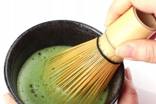MOYA MATCHA Chasen miotełka z jasnego bambusa do matchy - zdjęcie 8