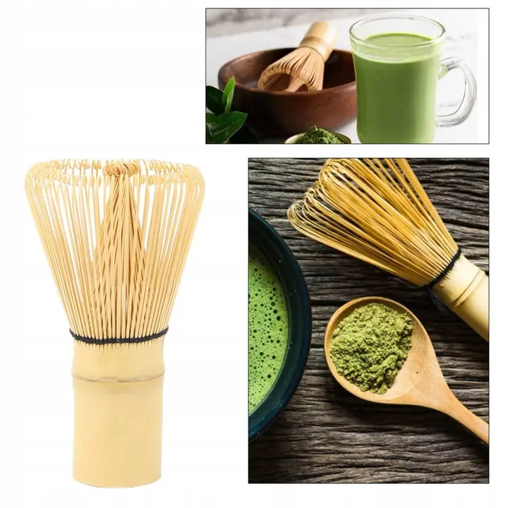 MOYA MATCHA Chasen miotełka z jasnego bambusa do matchy - zdjęcie 9